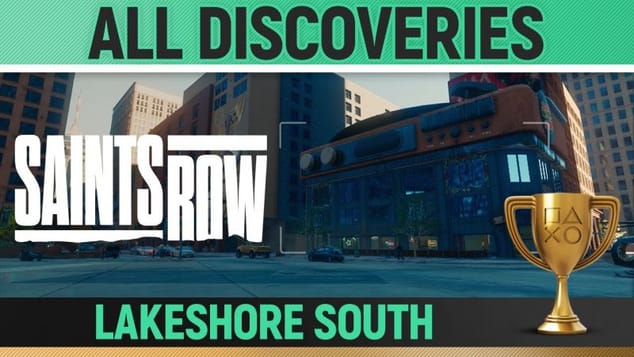 Saints Row - All Discoveries - Lakeshore South 🏆 Photos, Pallets, Dumpster, History Locations