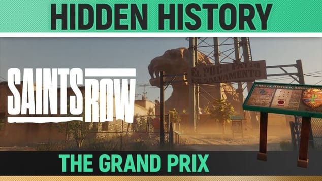 Saints Row - Hidden History - The Grand Prix 🏆 All 5 Points Guide