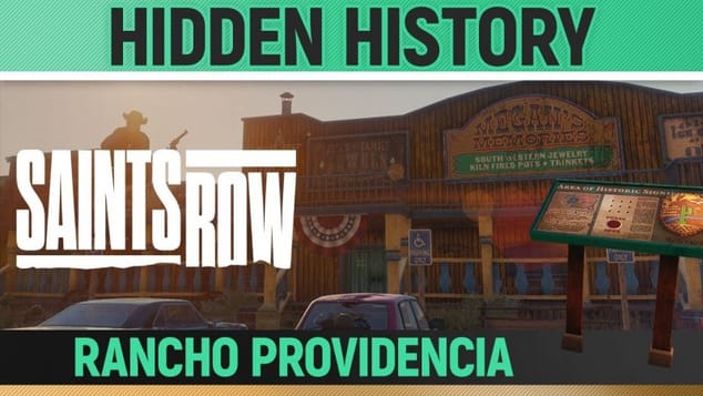 Saints Row - Hidden History - Rancho Providencia 🏆 All 5 Points Guide