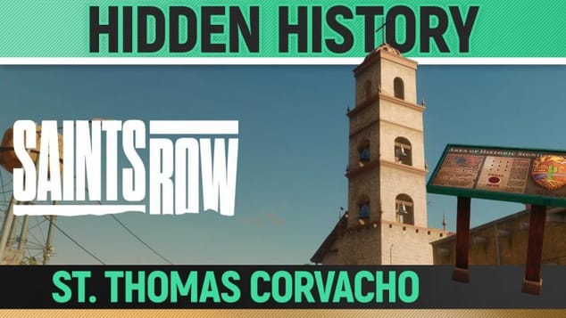 Saints Row - Hidden History - St. Thomas Corvacho 🏆 All 5 Points Guide