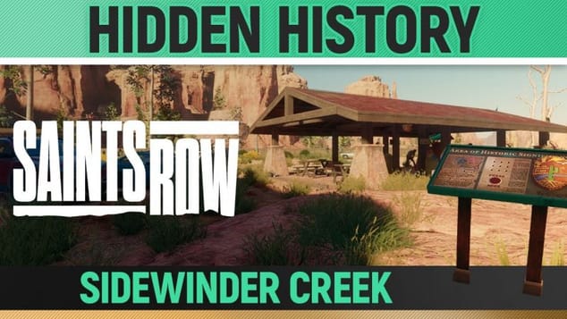 Saints Row - Hidden History - Sidewinder Creek 🏆 All 5 Points Guide