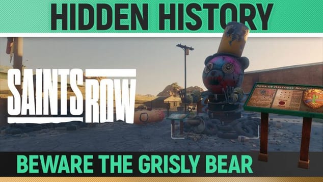 Saints Row - Hidden History - Beware The Grisly Bear 🏆 All 5 Points Guide
