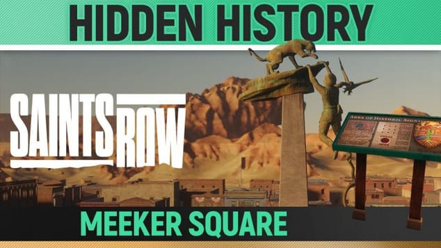 Saints Row - Hidden History - Meeker Square 🏆 All 5 Points Guide