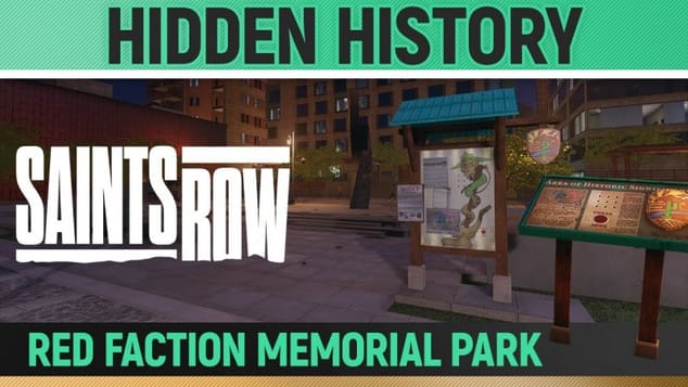 Saints Row - Hidden History - Red Faction Memorial Park 🏆 All 5 Points Guide