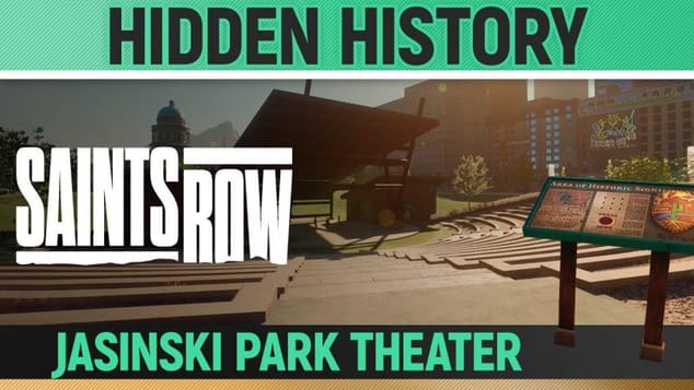 Saints Row - Hidden History - Jasinski Park Theater 🏆 All 5 Points Guide