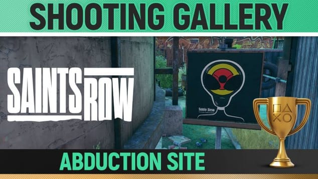 Saints Row - Shooting Gallery - Abduction Site 🏆 All 15 Targets Guide