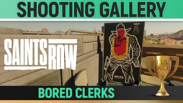 Saints Row - Shooting Gallery - Bored Clerks 🏆 All 15 Targets Guide