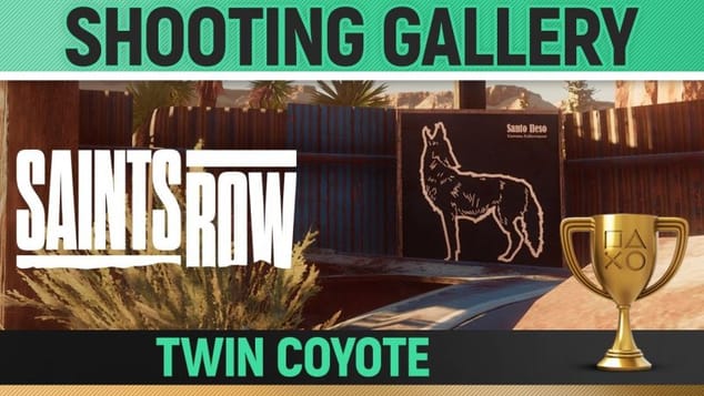 Saints Row - Shooting Gallery - Twin Coyote 🏆 All 15 Targets Guide