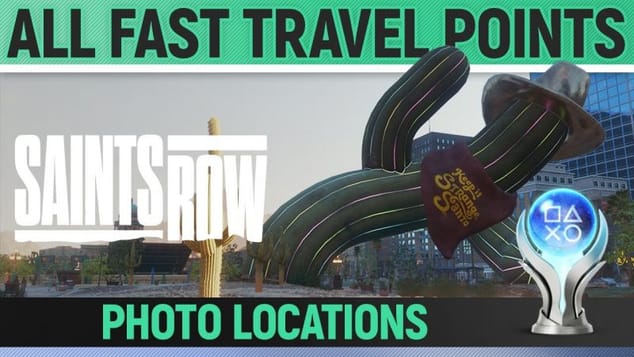 Saints Row - All 6 Fast Travel Point Locations 🏆
