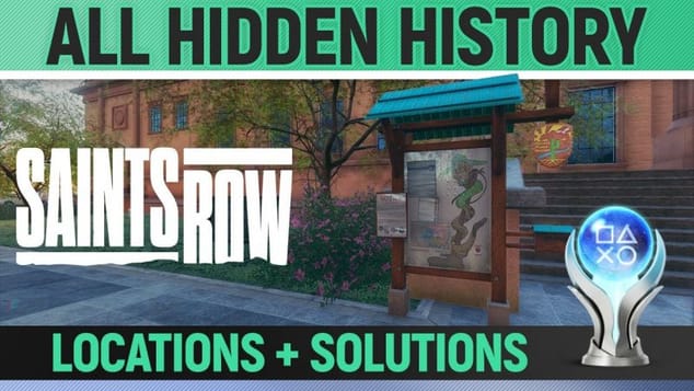 Saints Row - All 16 Hidden History Locations & Solutions 🏆