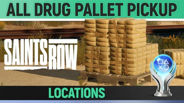 Saints Row - All 125 Drug Pallet Pickup Locations 🏆