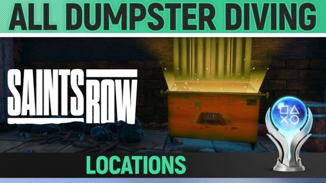Saints Row - All 19 Dumpster Diving Locations 🏆