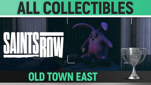 Saints Row - All Collectibles - Old Town East 🏆 The Collector