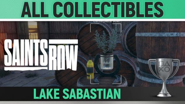 Saints Row - All Collectibles - Lake Sabastian 🏆 The Collector