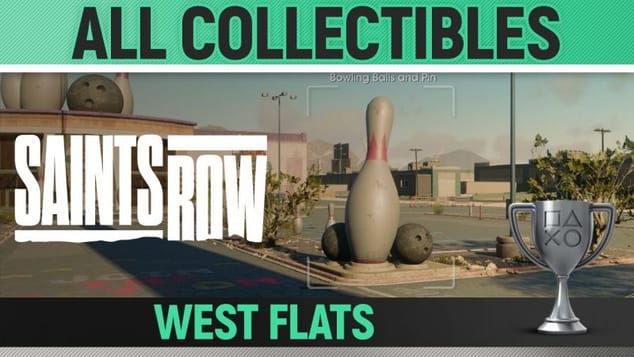 Saints Row - All Collectibles - West Flats 🏆 The Collector