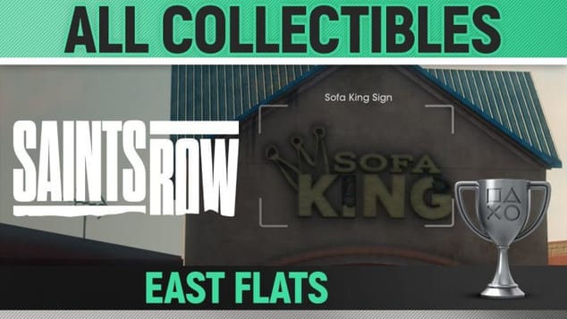 Saints Row - All Collectibles - East Flats 🏆 The Collector