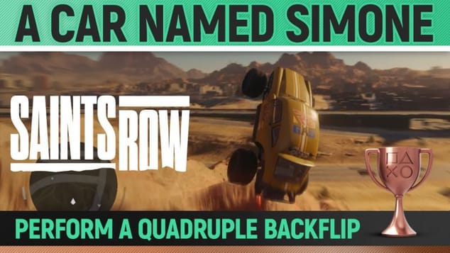 Saints Row - A Car Named Simone 🏆 Trophy / Achievement Guide