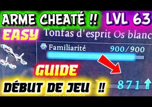 Nioh 3: ARMES LVL 63 DÉBUT DE JEU CHEATE EASY 😍😱