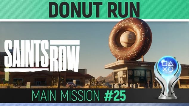 Saints Row - Mission #25 - Donut Run 🏆 Walkthrough Guide