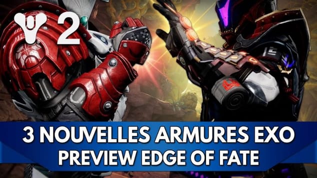Destiny 2 Edge of Fate FR Preview : Nouvelles Armures Exotiques (x3) Thor vous avez dit Thor ?