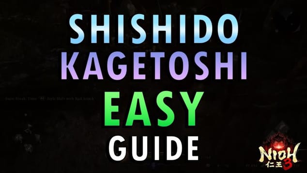 Nioh 3 – Shishido Kagetoshi Boss Guide | Easy Method