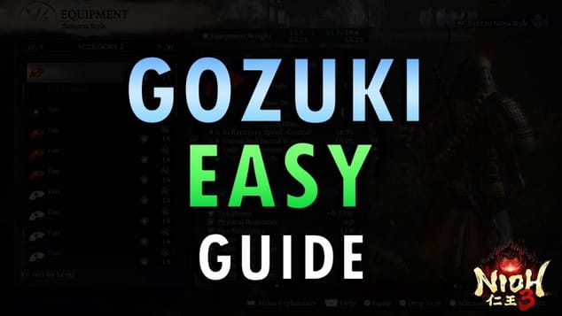 Nioh 3 – Gozuki Boss Guide | Easy Method