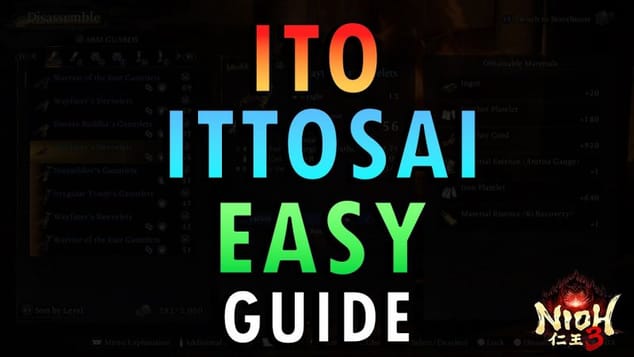 Nioh 3 – Ito Ittosai Boss Guide | Easy Method
