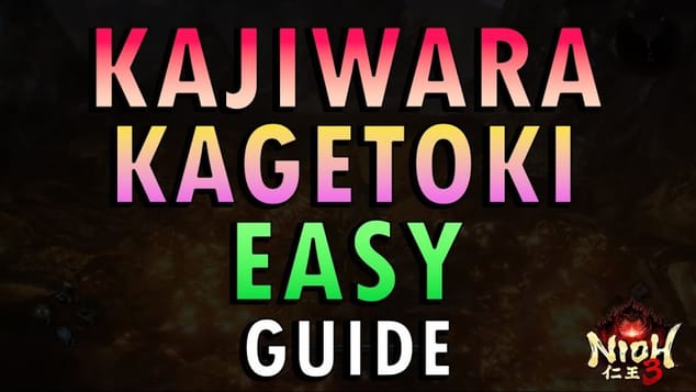 Nioh 3 – Kajiwara Kagetoki Boss Guide | Easy Method