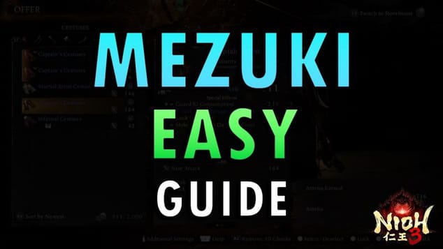 Nioh 3 – Mezuki Boss Guide | Easy Method