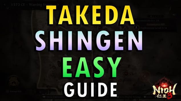 Nioh 3 – Takeda Shingen Boss Guide | Easy Method