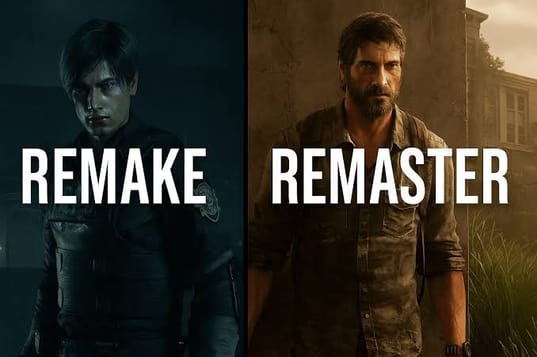 🕹️ Les remakes et remasters prennent de plus en plus de place