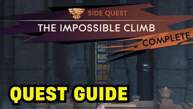 The Impossible Climb Side Quest Walkthrough - Prince of Persia The Lost Crown