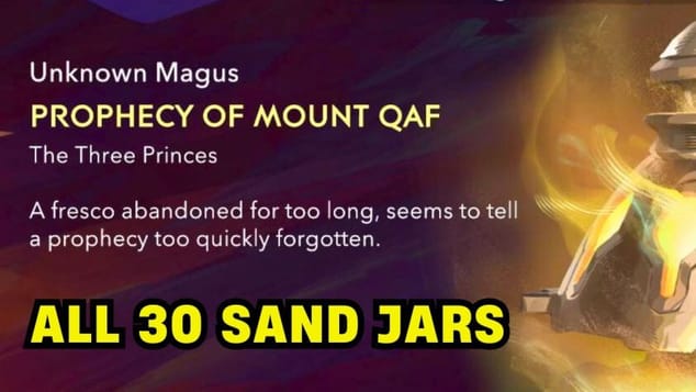 ALL 30 Sand Jars Prince of Persia The Lost Crown