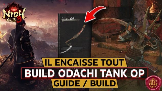 NIOH 3 : Le Meilleur Build ODACHI ! (Incassable & OP) ⚔️