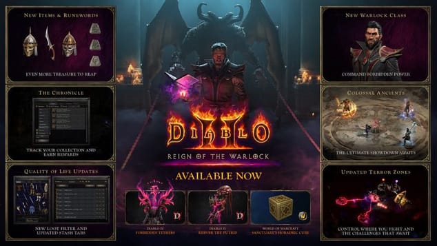 Nouveau DLC pour Diablo II: Resurrected
