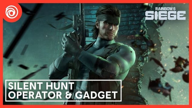 Solid Snake vient faire équipe avec Sam Fischer dans la prochaine mise à jour de Rainbow Six Siege