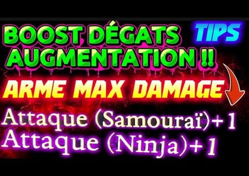 Nioh 3: BOOST DÉGÂTS ARME ASTUCES/ TIPS 😱😍