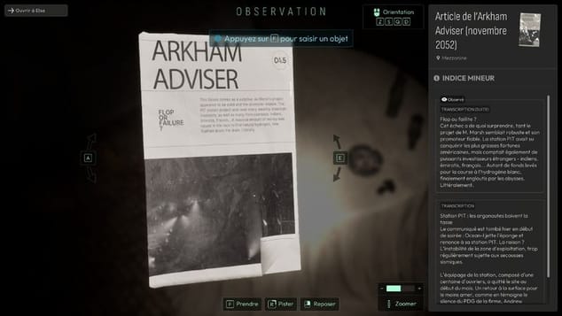 Preview de Cthulhu: The Cosmic Abyss - un aperçu des profondeurs en surface