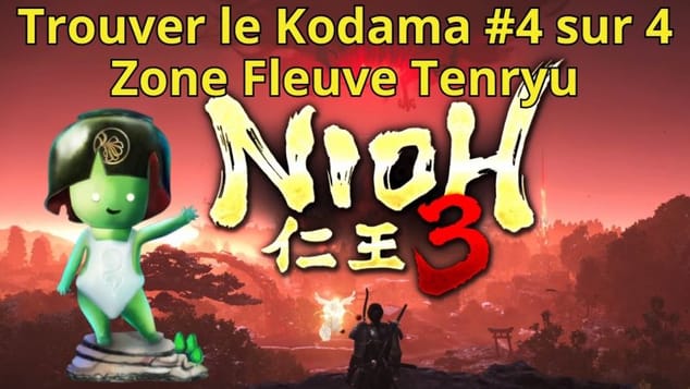 NIOH 3 Trouver le Kodama n° 4 sur 4 de la zone du Fleuve Tenryu. #nioh3 #soulslike