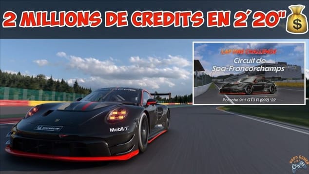[PS5] GT 7 - Comment gagner 2 millions de crédits en 140 secondes ! 🤑 Lap Time Spa-Francorchamps