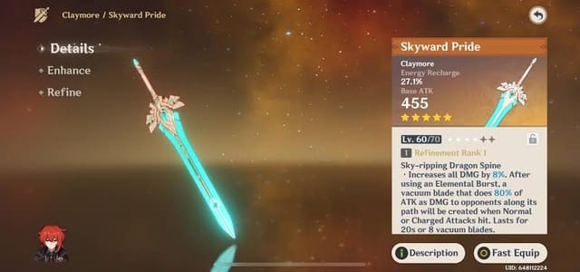 Skyward pride dans le chronical banner version 6.4