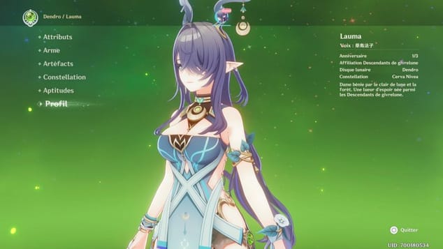 Lauma the best lunar reaction sub/dps