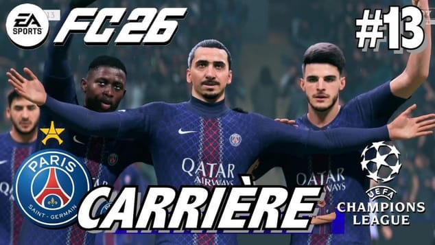 EA SPORT FC 26 MODE CARRIÈRE: DOMINATION DE LA CHAMPIONS LEAGUE ?  - ZLATAN & le PSG #13