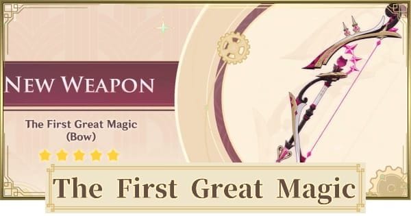 THE FIRST GREAT MAGIC l'arme signature de lyney