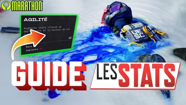Marathon: GUIDE pour les STATS ! (Des runners & des armes)