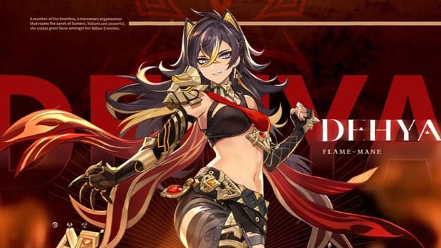 Dehya de sumeru full kit et build