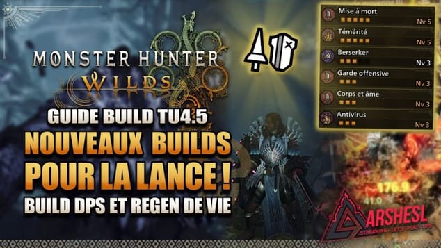 Les Meilleurs builds DPS Lance pour la fin de Monster Hunter Wilds !