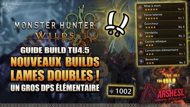 Le Meilleur build DPS Lames Doubles pour la fin de Monster Hunter Wilds !