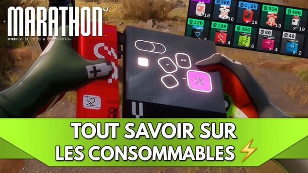 Marathon Tuto FR : les Consommables ⚡ | Tous Savoir sur leurs Effets #ordinanceprotocol