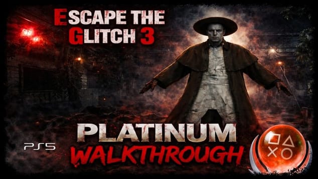 ESCAPE THE GLITCH 3 - 100% Platinum Walkthrough - Trophy & Achievement Guide PS5